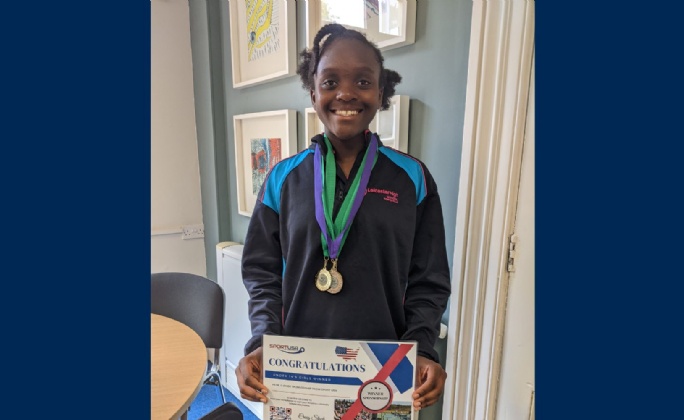 Latest News » Year 7 pupil wins 3 Gold and 1 Silver at LTA Grade 3 Tennis Tournament!